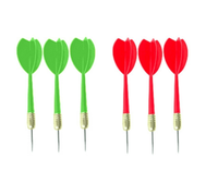 Set Darts cu 6 Sageti incluse,  38,1cm, doua fete, design clasic THK® - 2