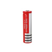 Set de 2 Acumulatori IdeallStore®, GH 18650, 6800 mAh, 3.7 V, Li-ion, rosu - 2