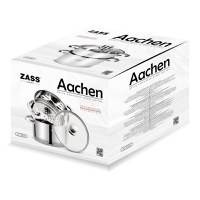 Set de gatit sub Aburi din Inox Zass Gourmet ZG-SSS 01, inox - 3