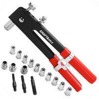 Set de nituinare pentru nituri cu filet interior, Kraft&Dele, KD11299 - 8