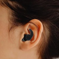 Set dopurile de urechi reutilizabile,Gonga® Negru - 7