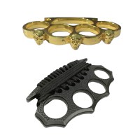 Set doua boxuri autoaparare IdeallStore®, Final Feuds, otel inoxidabil, multicolor - 1