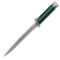Set doua Cutite de vanatoare , Tactical Knife, IdeallStore®, otel inoxidabil, verde, 35 cm - 5