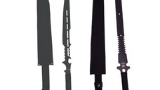 Set doua sabii de vanatoare, IdeallStore®, Cold Blood, 71 cm