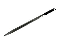 Set doua sabii de vanatoare IdeallStore®, Red Ronin si Dao Blade, otel inoxidabil, negru, teaca inclusa - 3