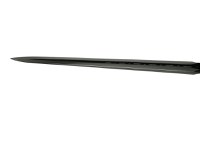 Set doua sabii de vanatoare IdeallStore®, Red Ronin si Dao Blade, otel inoxidabil, negru, teaca inclusa - 5