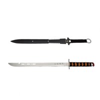 Set doua sabii, IdeallStore®, Ninja Path, 70 cm, teaca inclusa - 1