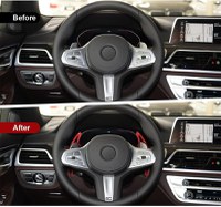 Set Extensii Padele Volan Schimbator Viteze, Compatibile cu BMW 3 Seria G20, 5 Seria G30, 6 Seria G32, 7 Seria G11 - 11