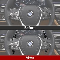 Set Extensii Padele Volan Schimbator Viteze, Compatibile cu BMW 3 Seria G20, 5 Seria G30, 6 Seria G32, 7 Seria G11 - 9