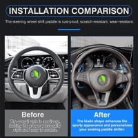 Set Extensii Padele Volan Schimbator Viteze, Compatibile cu Mercedes-Benz A-Class W176, B-Class W246, C-Class - 9