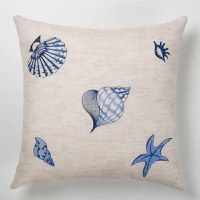 Set fata de perna 42x42cm, 2 piese, AMBITION Blue Ocean - 1