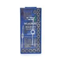 Set Filetare Kraft&Dele KD10289, 40 Elemente, Profesional - 7