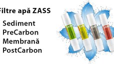 Set filtre apa Zass (4 filtre) WFRS 01, alb