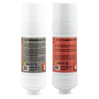 Set filtre dozator Zass (Membrana si Post-Carbon) de schimb la 12 luni pentru dozatoarele de birou WFRS 06, alb - 1