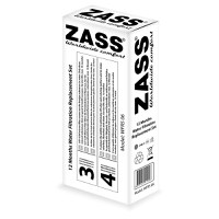 Set filtre dozator Zass (Membrana si Post-Carbon) de schimb la 12 luni pentru dozatoarele de birou WFRS 06, alb - 2