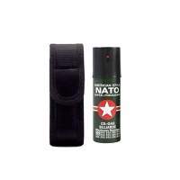 Set format din Karambit albastru, teaca din plastic BRT-023 si spray Nato paralizant 60 ml - 3