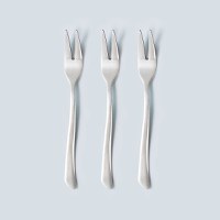 Set furculita de masa pentru carne, 3 piese, inox, AMBITION Wave - 2