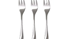 Set furculita desert, 3 piese, inox, AMBITION Napoli