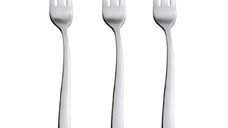 Set furculita desert, 3 piese, inox, AMBITION Wave