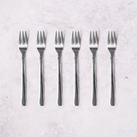 Set furculita desert, 6 piese, inox, AMBITION Prato - 3