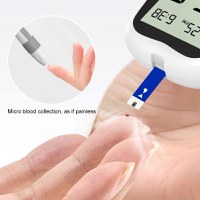 Set Glucometru IVD KH100, cu 50 Teste si 50 Ace, Instant mg/dL, Code Free - 4
