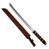 Set IdeallStore, sabie de vanatoare Ninja Path si Maceta Pirates Blade, otel inoxidabil, multicolor - 9