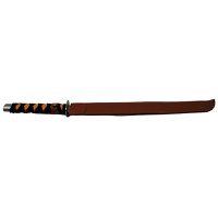 Set IdeallStore, sabie de vanatoare Ninja Path si Maceta Pirates Blade, otel inoxidabil, multicolor - 5