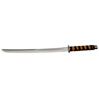 Set IdeallStore, sabie de vanatoare Ninja Path si Maceta Pirates Blade, otel inoxidabil, multicolor - 6