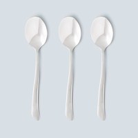 Set lingurita ceai, 3 piese, inox, AMBITION Wave - 1