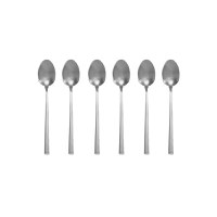 Set lingurita ceai, 6 piese, inox, AMBITION Como Silver - 1