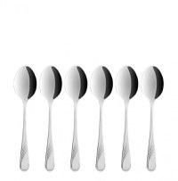 Set lingurita ceai, 6 piese, inox, AMBITION Napoli - 1