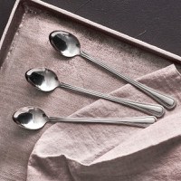 Set lingurita lunga desert, 3 piese, inox, DOMOTTI London - 4