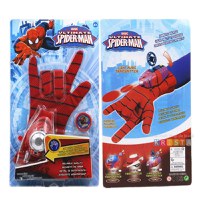 Set manusi Spiderman cu lansator cu discuri - 2