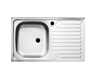 Set Masca Chiuveta 80 x 50 x 80 cm + Chiuveta bucatarie + Sifon scurgere - 2