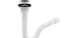 Set Masca Chiuveta 80 x 50 x 80 cm + Chiuveta bucatarie + Sifon scurgere