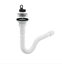 Set ,Masca Chiuveta Wenghe , 80 cm X 50 cm X 80 cm, Chiuveta anticalcar ,Baterie lebada flexibila si Sifon scurgere - 3