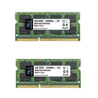 Set memorie RAM 8 GB (2x4 GB) sodimm ddr3, 1600 Mhz, Nelbo, dual channel, pentru laptop - 1
