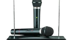 Set microfoane wireless + reciever AT-306