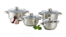 Set oale inox DOMOTTI Belly, 8 piese