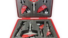 Set profesional de spacluri inox Olejnik, 5 buc, cu razuitor si spatula multifunctionala
