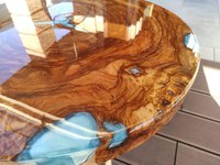 Set Rasina epoxidica SuperClear, AZMarket , transparenta, 500g + 250g , ideala pentru bijuterii, lemn, pardosele 3D - 5