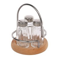 Set recipiente depozitare condimente, 4 piese, PRACTIC President Line - 1