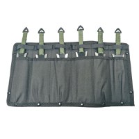 Set sase cutite de aruncat, Army Fury, otel inoxidabil, 19 cm - 3