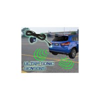 Set Senzori Parcare Auto Detector Parktronic Display Radar Monitor 4 Senzori Galben - 1