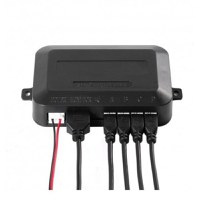 Set Senzori Parcare Auto Detector Parktronic Display Radar Monitor 4 Senzori, Negru/Verde - 2