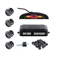Set Senzori parcare auto detector parktronic display radar monitor 4 senzori NEGRU - 9