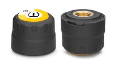 Set Senzori Techstar® TPMS cu Bluetooth pentru Motociclete, Monitorizare a Presiunii in Anvelope, Compatibil Android