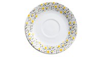 Set servire ceai sau cafea, 12 piese, 6 persoane, portelan, DOMOTTI Amarillo - 5