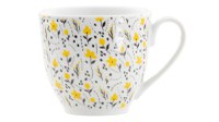 Set servire ceai sau cafea, 12 piese, 6 persoane, portelan, DOMOTTI Amarillo - 1