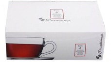 Set servire ceai sau cafea, 12 piese, 6 persoane, sticla, PASABAHCE Basic